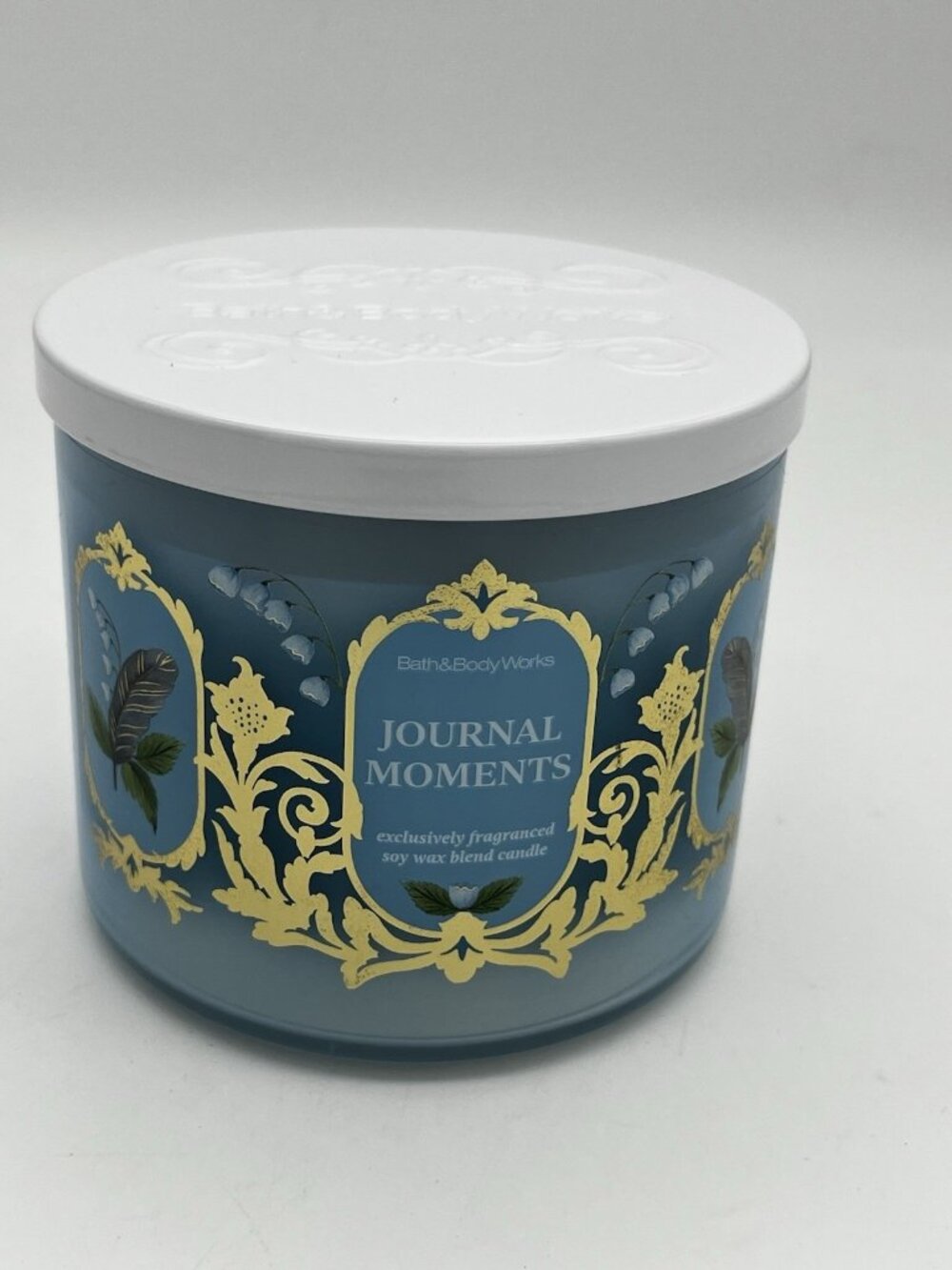 Bath & Body Works Journal Moments 3-Wick Scented Candle 14.5oz New